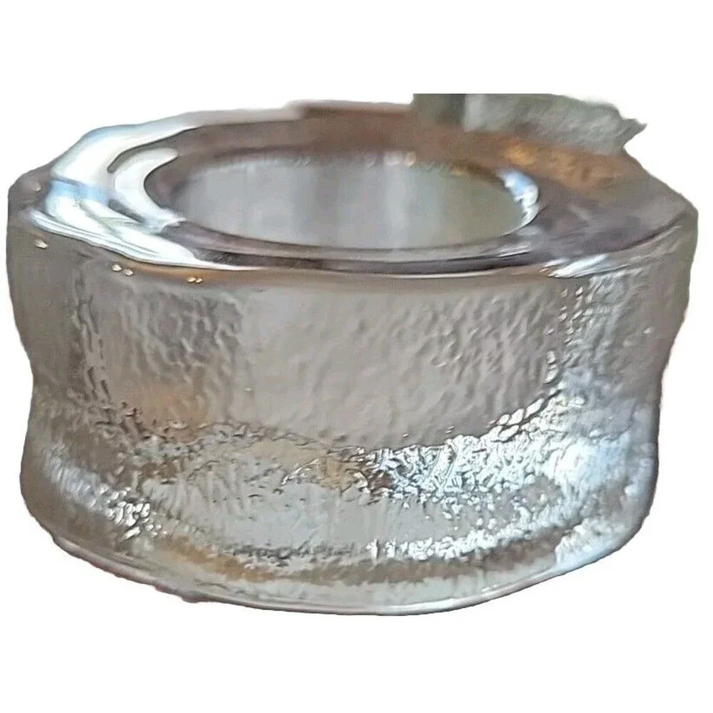 PartyLite Iceland Tealight Holder Trio (#P7223) - Green, Blue, Clear - Retired - Picture 6 of 8